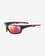 Uvex Sportstyle 232 Polavision Glasses Matte Black with Polarised Lenses Red