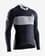X-Bionic ML Invent 4.0 Bike Full Zip Long Sleeve Jersey Black Grey