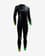 Traje neopreno Zone3 Adventure negro verde amarillo infantil
