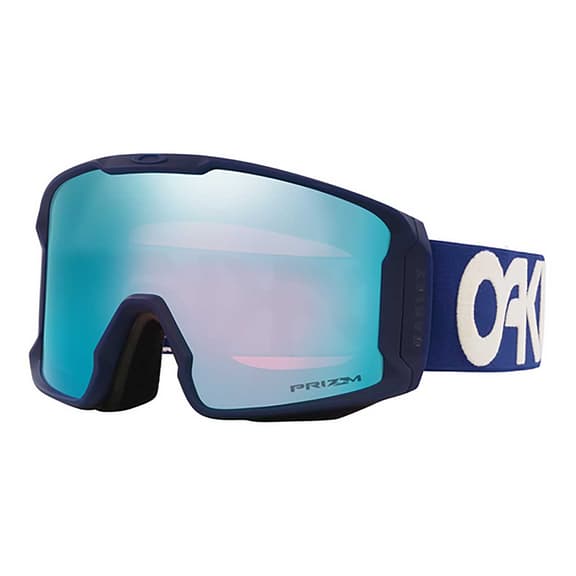 Oakley Line Miner L Goggles Matte Navy Prizm Snow Sapphire Iridium Lens