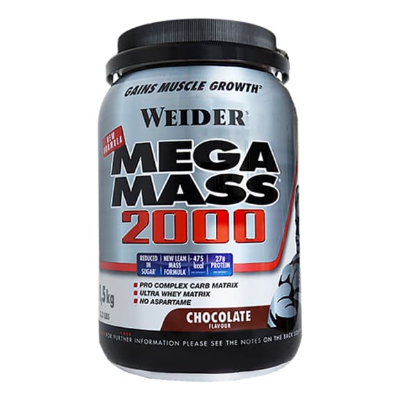 Weider Mega Mass 2000 1 5 Kg Shake Chocolate Flavour Deporvillage