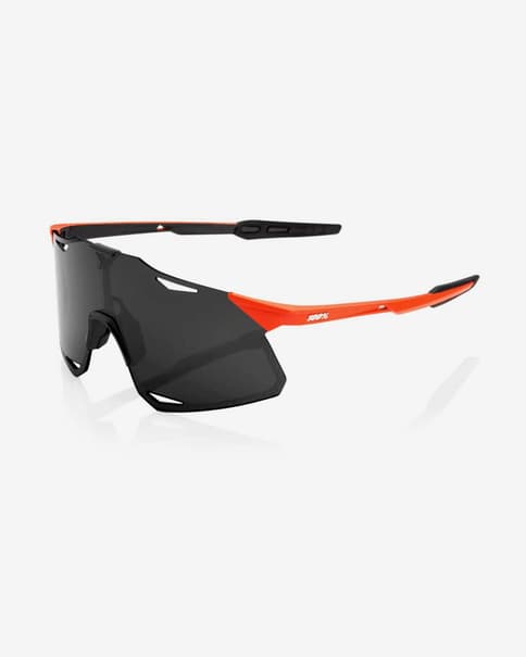 Gafas 100% Hypercraft rojo fuego mate con lente ahumada