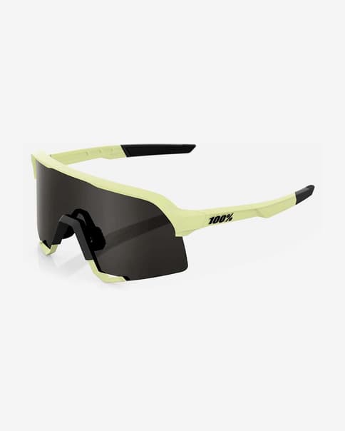Gafas 100% S3 blanco crema Soft Tact con lente ahumada