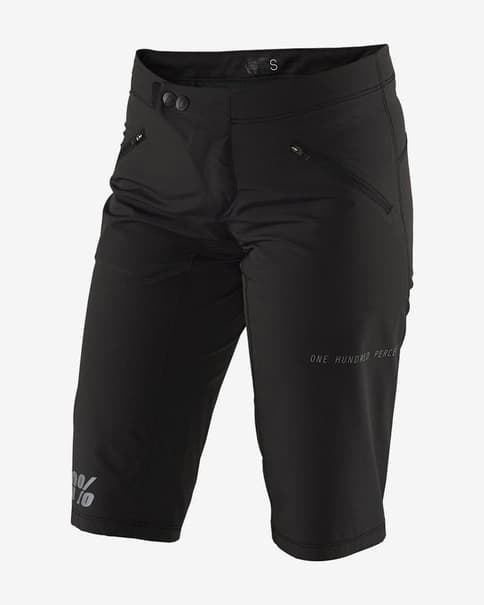 Pantalón corto 100% Ridecamp negro mujer