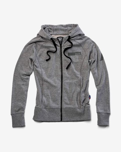 Sudadera 100% Journey gris mujer