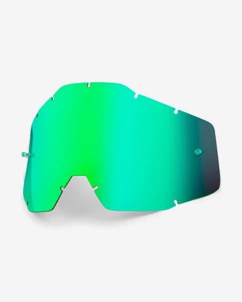 Lentes de recambio 100% Accuri Youth verde lente espejada infantil