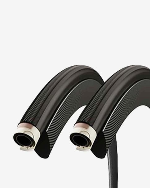 Pack tubular Vittoria Rally Válvula desmontable negro (2 unidades)