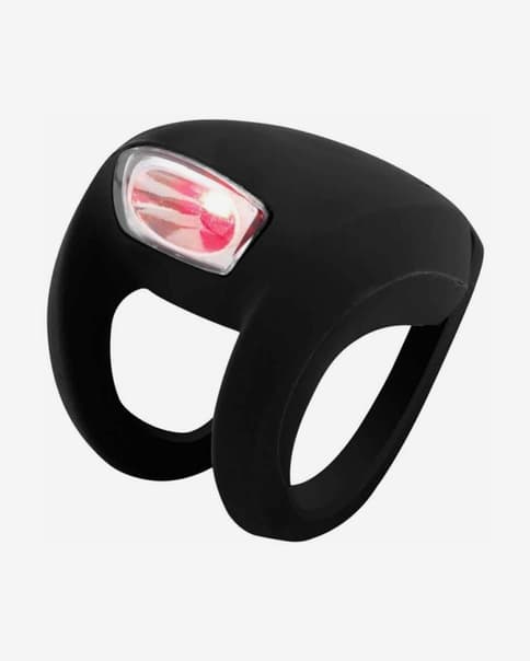 Luz trasera Knog Frog Strobe negro
