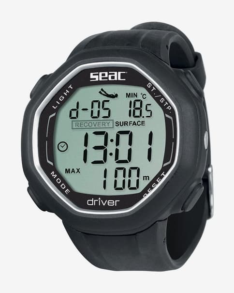 Reloj de actividad Seac Driver negro