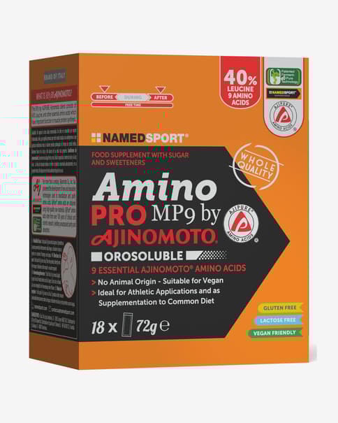 Sobres NamedSport Amino PRO MP9 by Ajinomoto (18 unidades)