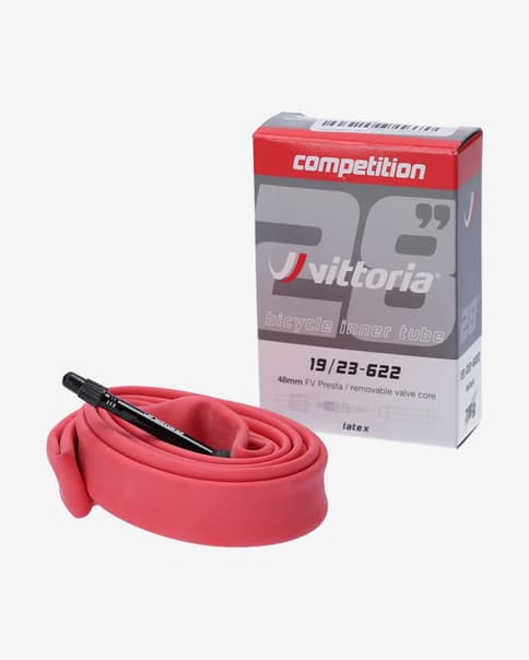 Cámara Vittoria Competition Latex 19/23-622 FV Válvula Presta RVC 48 mm