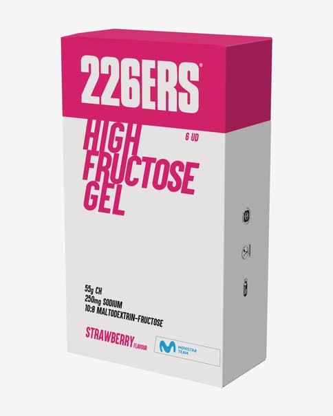 Gel énergétique 226ERS High Fructose saveur fraise (6x80 g)