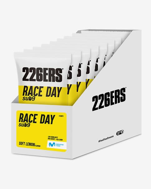 Bebida energética 226ERS Sub9 Race Day sabor limón 87,5 g (9 sobres)