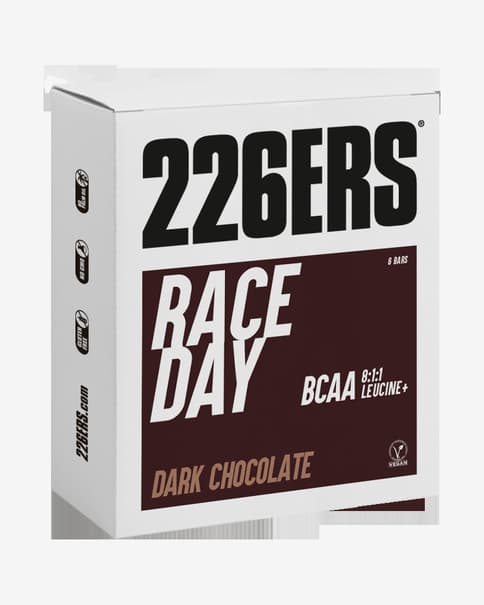 Caja 226ERS Race Day BCAA'S 40 g sabor chocolate negro (6 unidades)