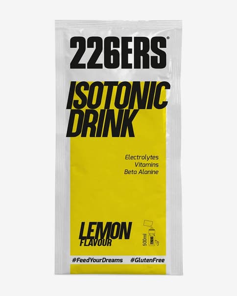 Bebida isotónica 226ERS Isotonic Drink 20 gr monodosis limón (15 unidades)