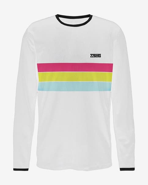 Camiseta 226ERS Running Hydrazero Flag manga larga blanco