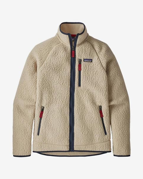 Forro polar Patagonia Retro Pile Full Zip marrón claro