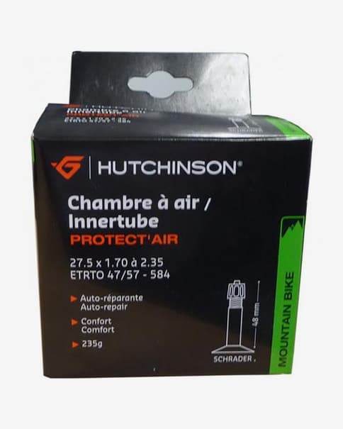 Cámara de MTB Hutchinson Protect Air 27.5x1.70-2.35 válvula Schrader 48mm