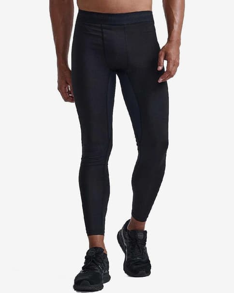 legginsy długie 2XU Base Layer czarny matowy