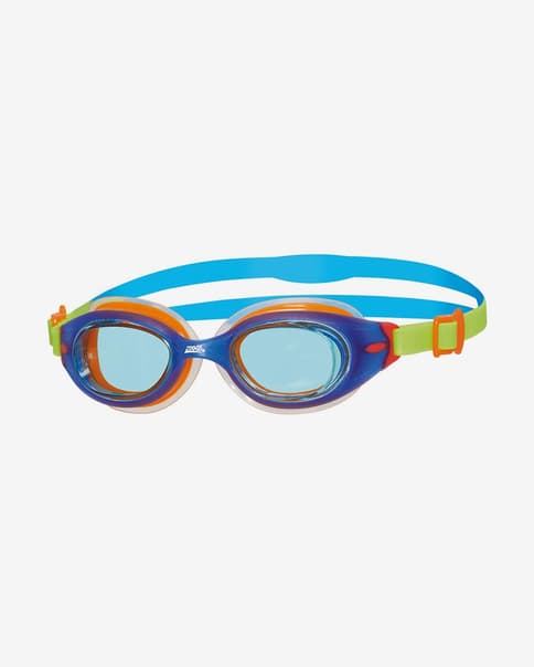 Gafas de natación Zoggs Little Sonic Air lila verde azul junior