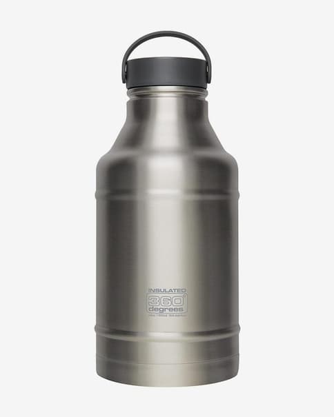 Botella termo 360 Degrees Growler 1,8 L gris