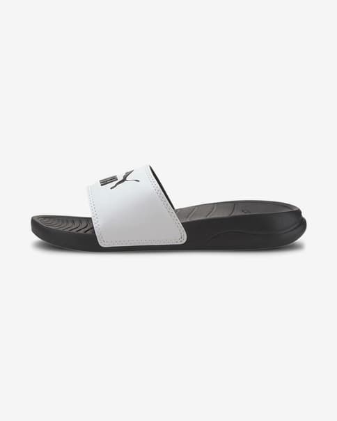 Chanclas Puma Popcat 20 blanco negro infantil