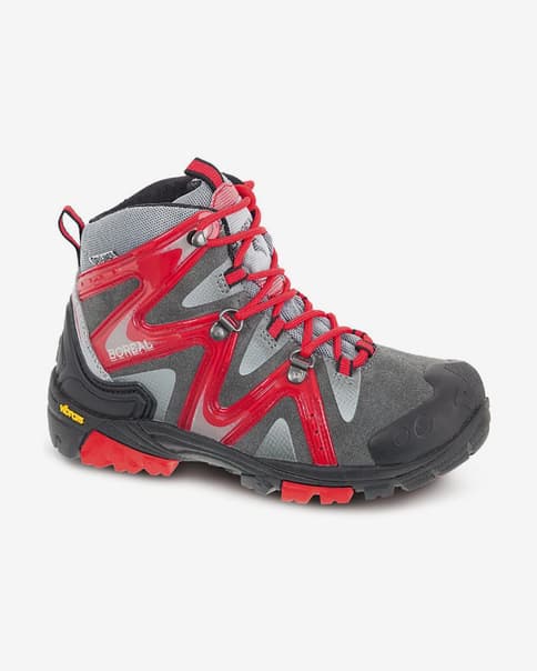 Botas Boreal Aspen infantil gris rojo
