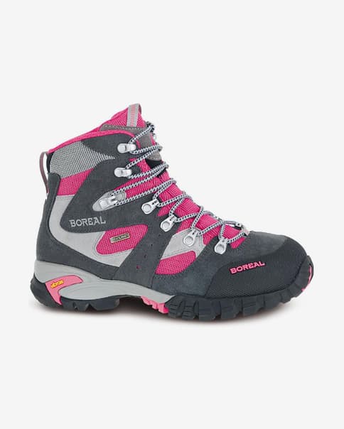 Botas Boreal Siana rosa coral gris oscuro mujer