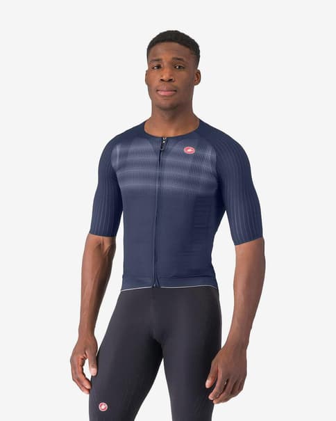 Castelli Aero RC 8S Jersey short sleeve midnight blue