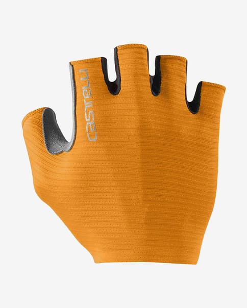 Guantes Castelli Espresso naranja vivo