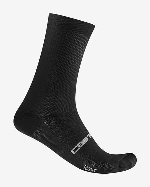 Chaussettes Castelli Espresso 18 noir