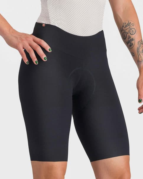 Culote sin tirantes Castelli Premio Evo negro mujer
