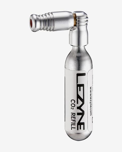 Inflador CO2 Lezyne Trigger Speed Drive compatible con válvula Presta plata
