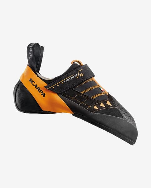 Pies de gato Scarpa Instinct VS negro naranja