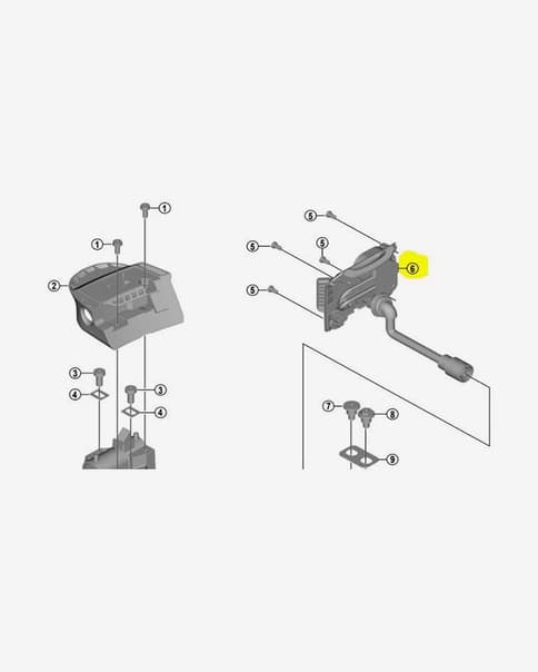 Soporte Shimano STEPS BM-E8010 para conector de batería 300mm