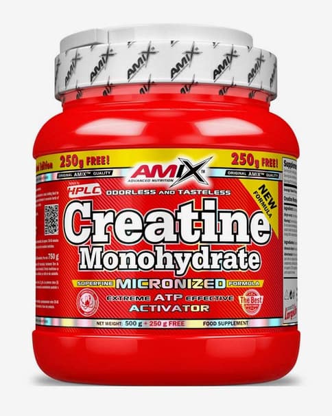 Suplemento Amix Creatine Monohydrate 500 g + 250 g
