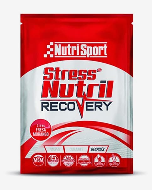 NutriSport Stressnutril Expositor sabor fresa 40g (20 unidades)