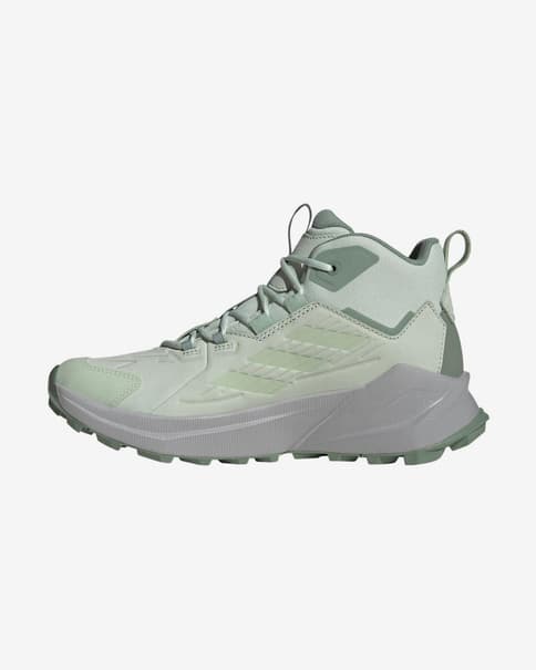 Botas adidas Terrex Trailmaker 2.0 Leather Hiking verde claro gris mujer