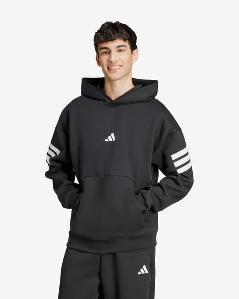 Sudadera con capucha adidas Future Icons 3S negro puro blanco