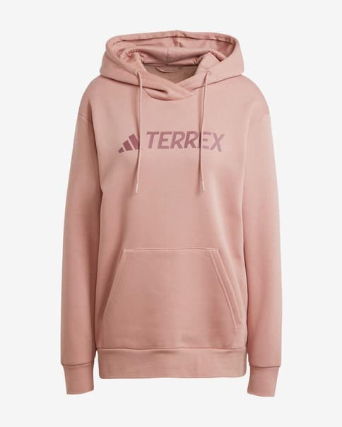 Sudadera con capucha adidas Terrex Multi Large Logo rosa claro mujer