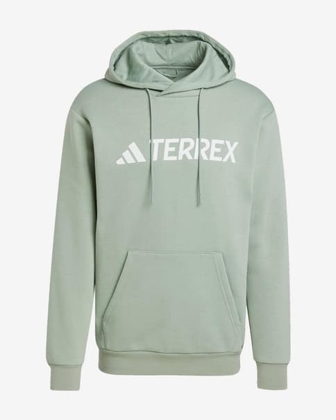 Sudadera con capucha adidas Terrex Multi Large Logo verde blanco