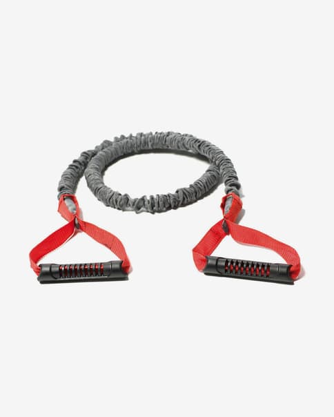 Rødt O'LIVE Plus elastisk rør med stærk modstand