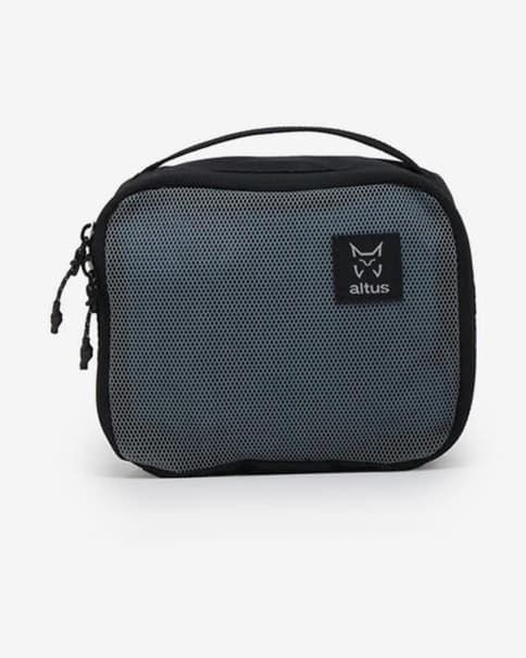 Neceser Altus Travel S negro gris