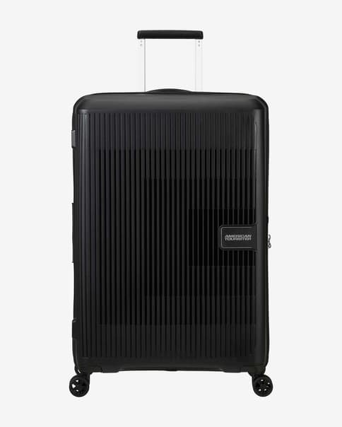 Maleta American Tourister Aerostep Spinner 102L negro puro