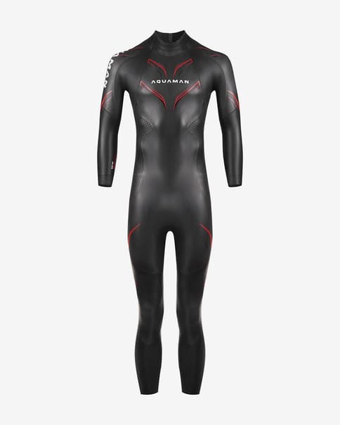Traje neopreno Aquaman Bionik 2EN negro rojo