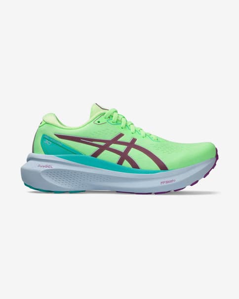 ASICS Gel-Kayano 30 Lite-Show Damen Laufschuhe grün/lila