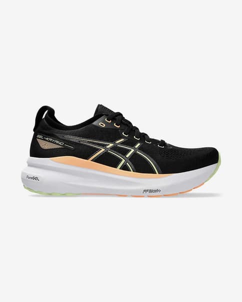 ASICS Gel-Kayano 31 Laufschuhe schwarz orange gelb