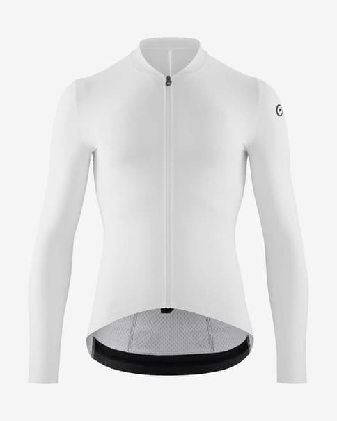 Maillot Assos Mille GT S11 manga larga blanco puro negro