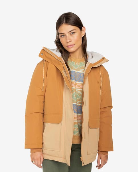 Billabong Road To Laguna Damen Kapuzenjacke orange