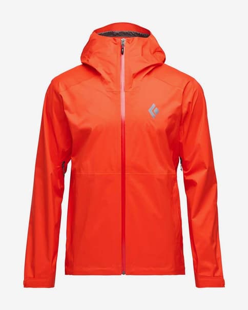 Chaqueta con capucha Black Diamond Fineline Stretch naranja